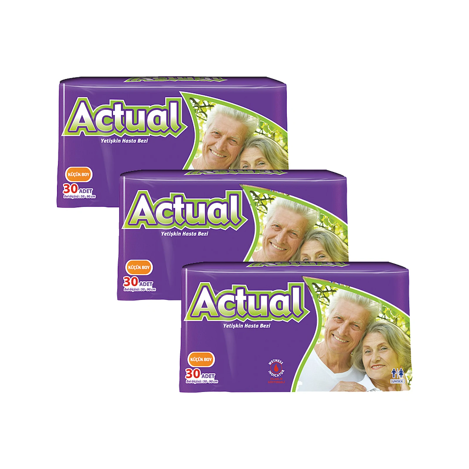 Actual Bel Bantlı Yetişkin Hasta Bezi 30'lu