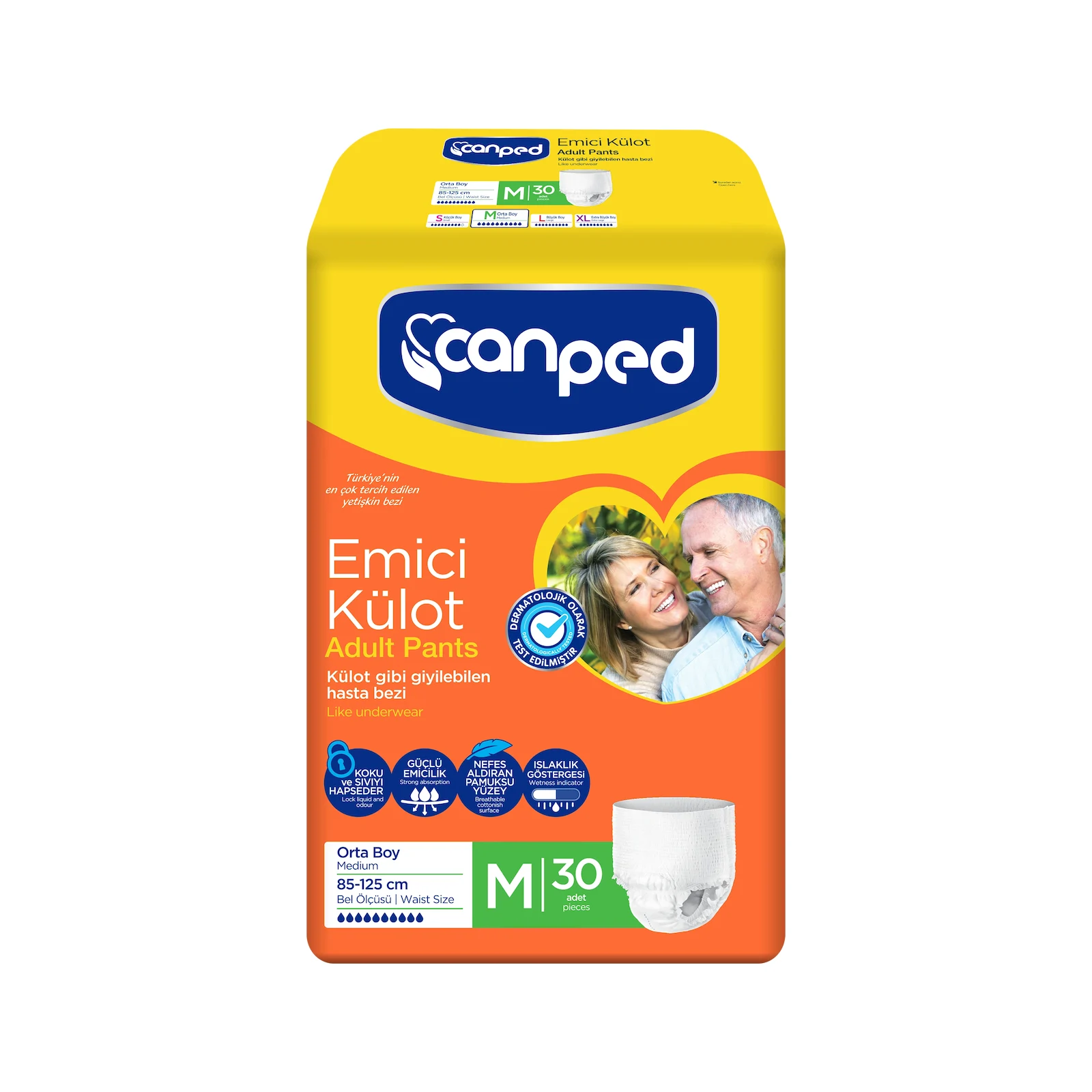 Canped Emici Külot 8-10'lu