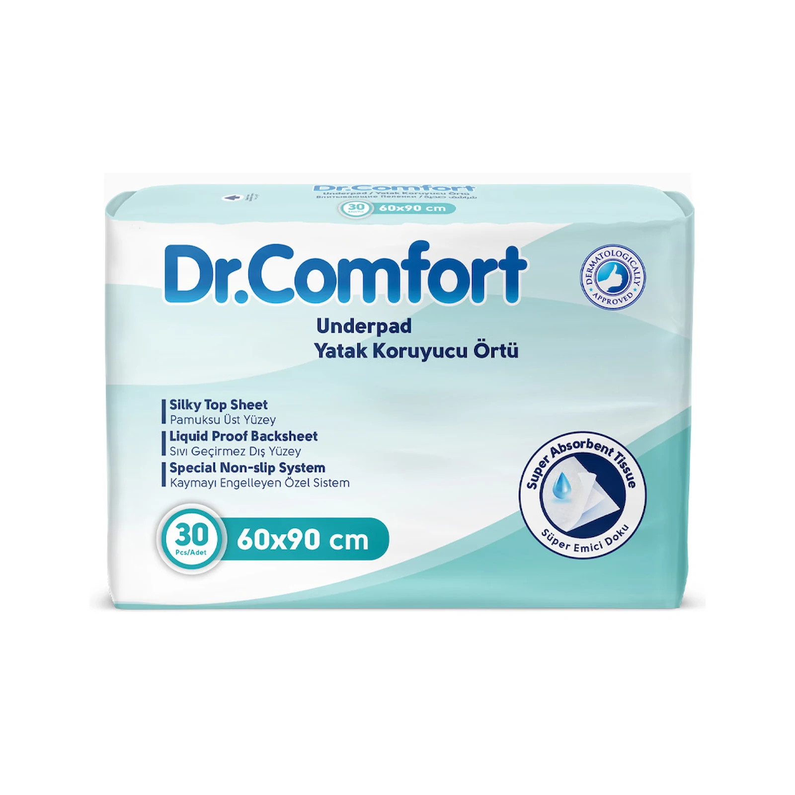 Dr. Comfort Yatak Koruyucu Örtü 60x90 cm 30'lu