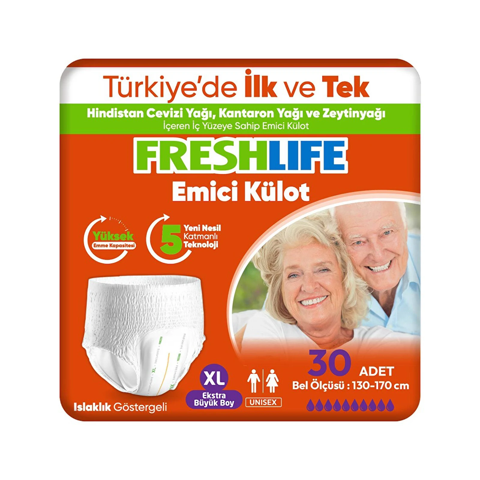 Freshlife Yetişkin Emici Külot 30'lu