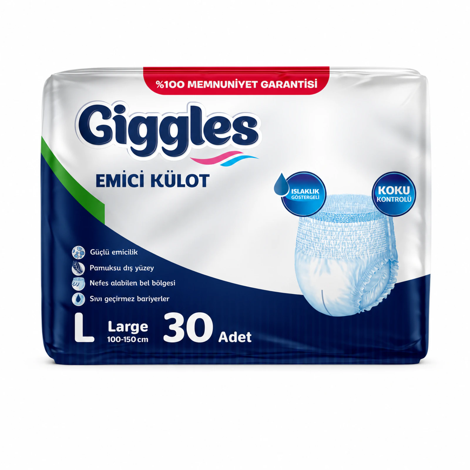 Giggles Yetişkin Emici Külot 30'lu