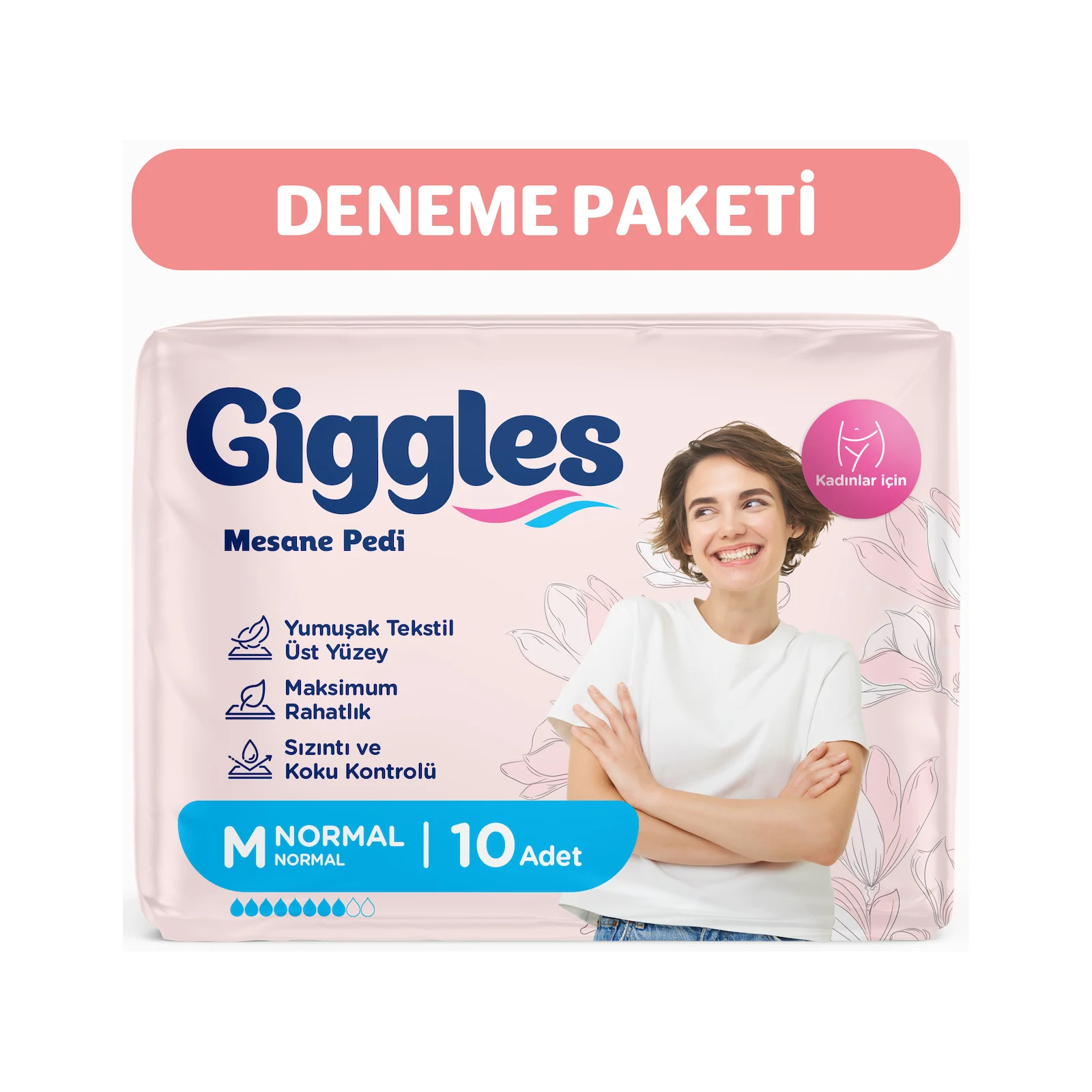 Giggles Kadın Mesane Pedi 10'lu