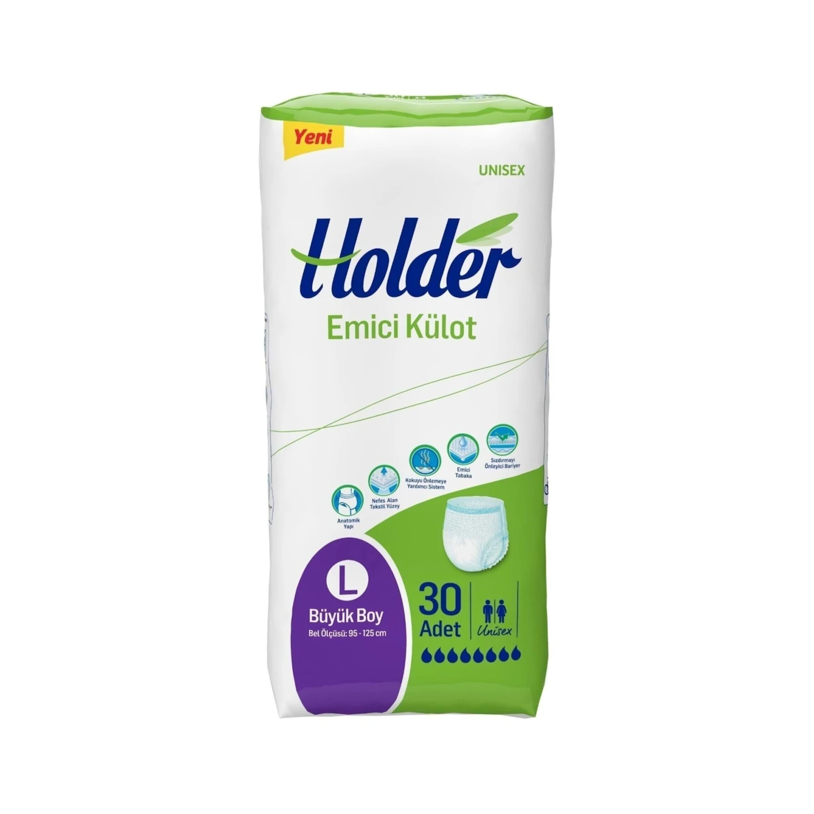 Holder Yetişkin Emici Külot 30'lu
