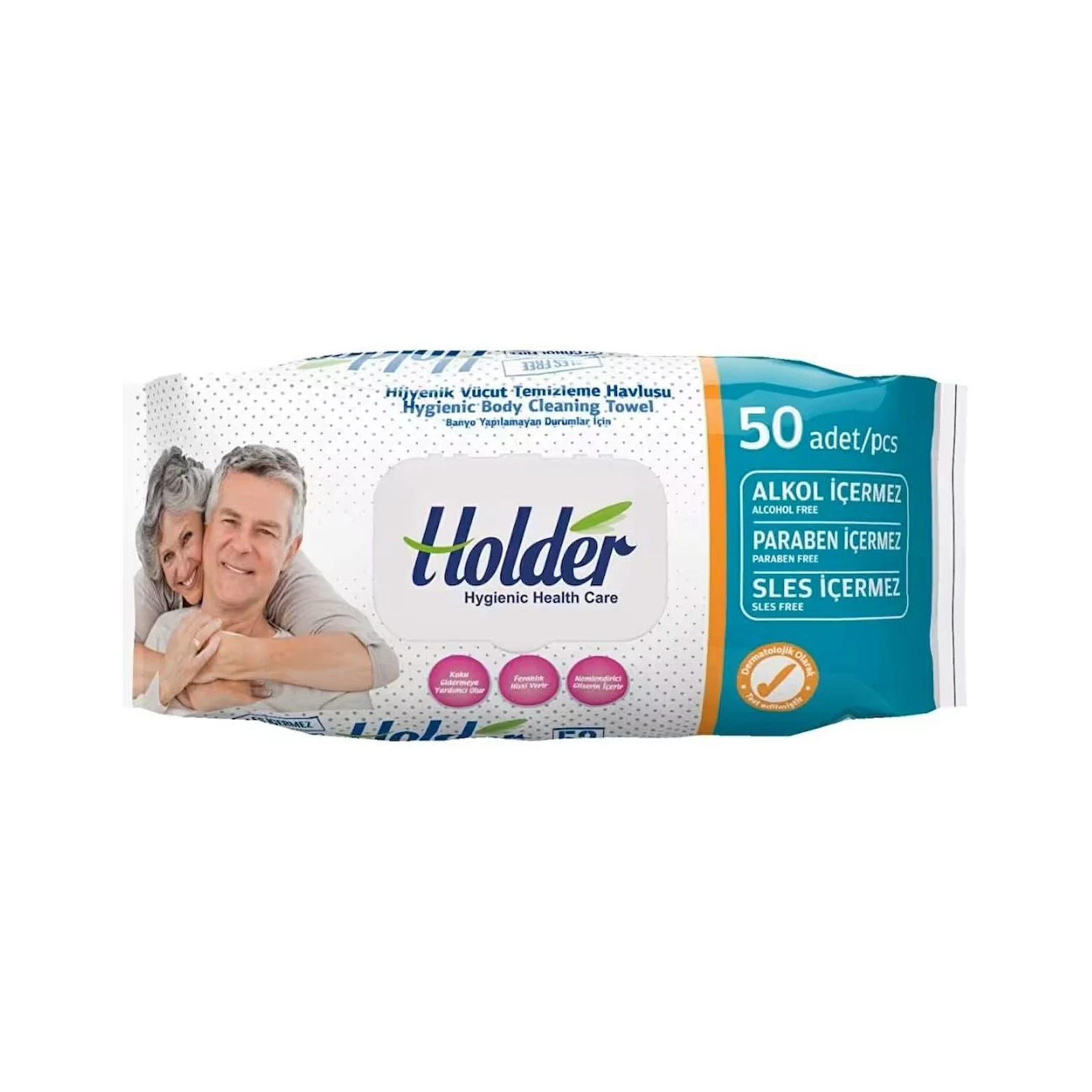 Holder Vücut Temizleme Havlusu 50'li