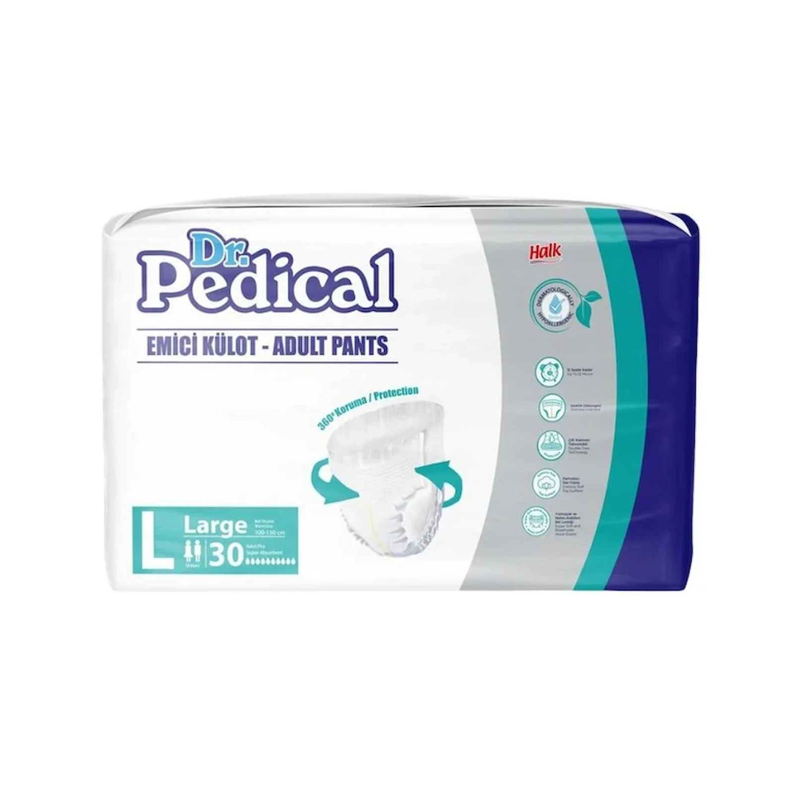 Pedical Yetişkin Emici Külot 30'lu