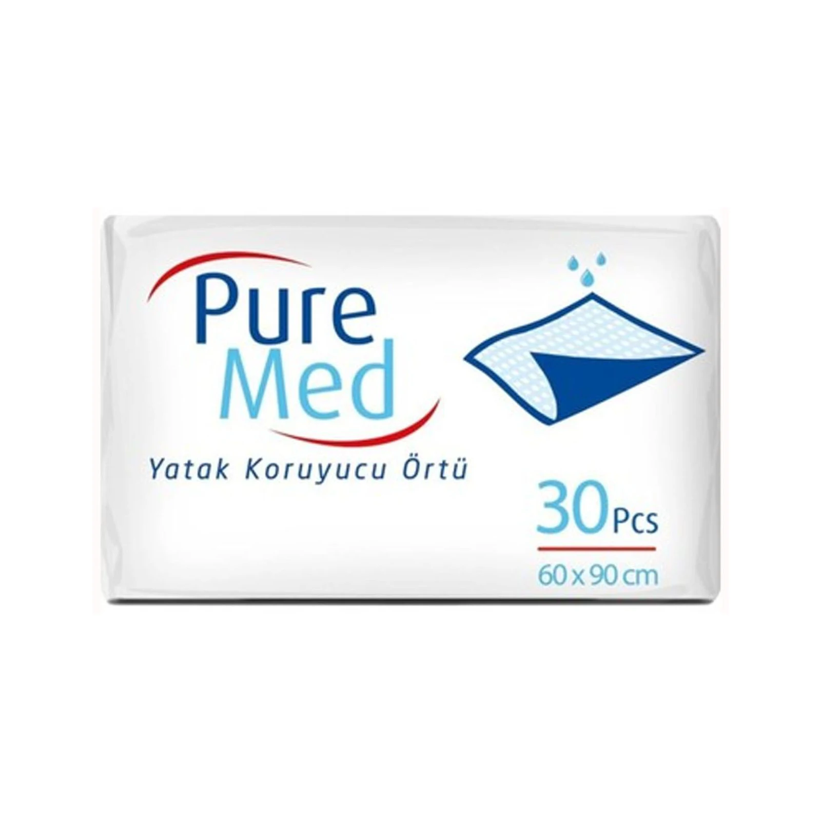 PureMed Yatak Koruyucu 60x90 cm 30'lu