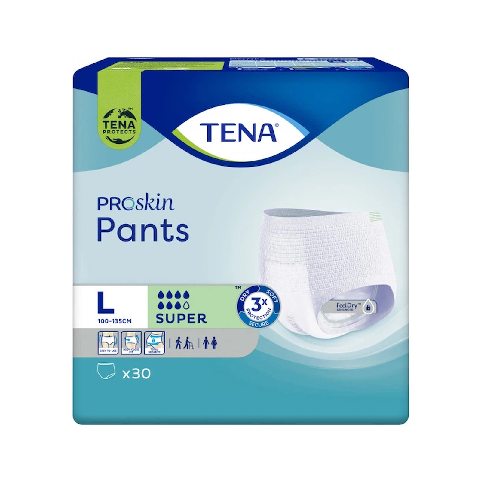 TENA Pants Super Large 30'lu